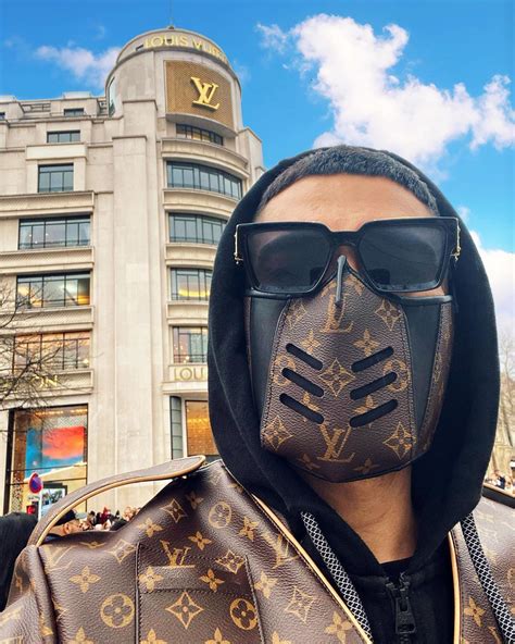 louis vuitton mask black|Louis Vuitton mask men's.